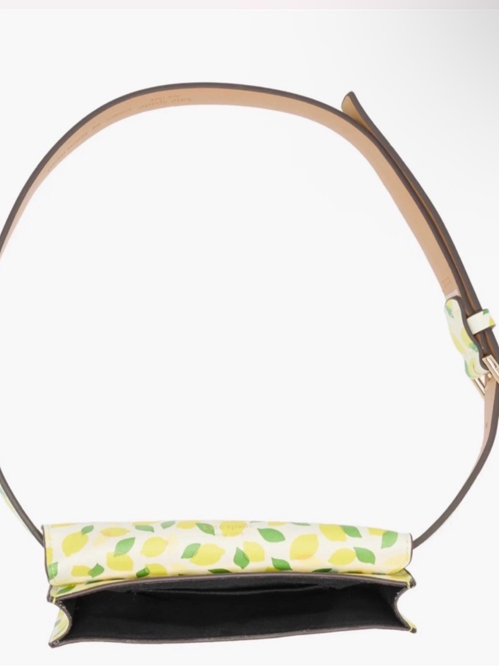 kate spade Yellow and Green Lemon Belt Bag-XL - Picture 3 of 4